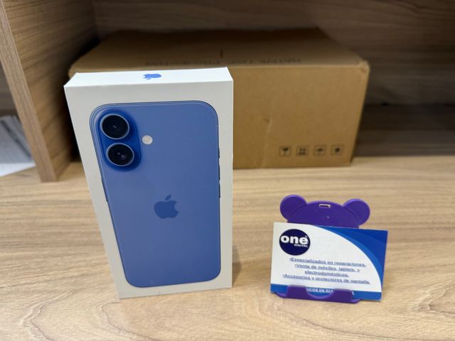 iPhone 16 256GB Azul - Nuevo