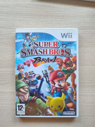 Wii - Super Smash Bros Brawl PAL España 