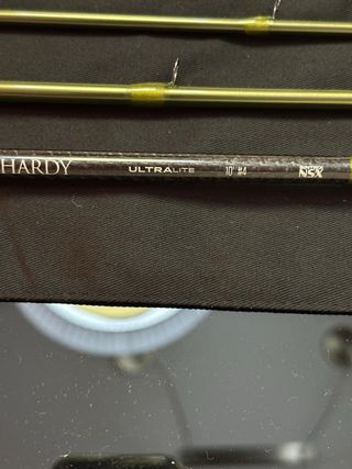 Caña pesca Mosca Hardy Ultralite 10’ #4