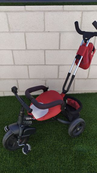 Triciclo evolutivo 3 en 1 rojo y negro