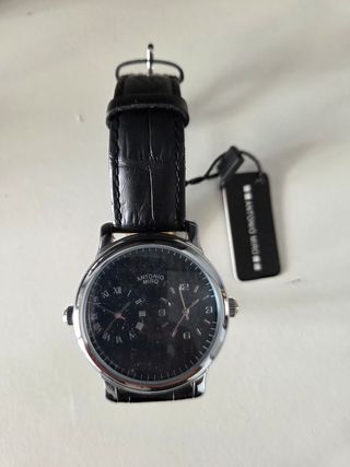 Reloj Antonio Miró Hombre Negro