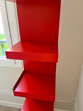 Estantería Lack roja - Ikea