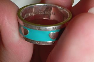 Collar y anillo Tiffany & Co. turquesa