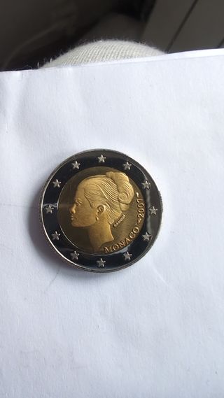 Moneda 2€ Monaco Grace Kelly 2007