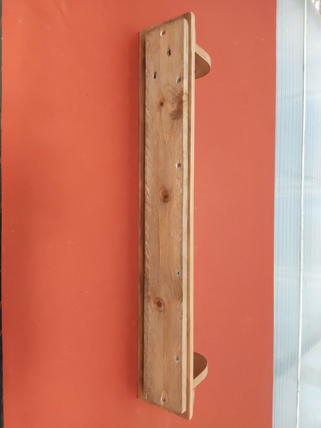 Portarrollos madera rústico