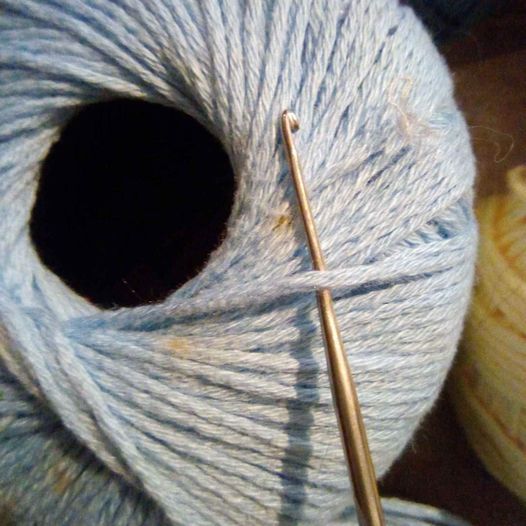 Gomitoli cotone: celeste, giallo, verde