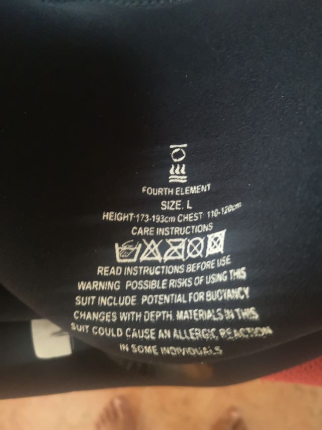 Traje neopreno buceo Fourth Element