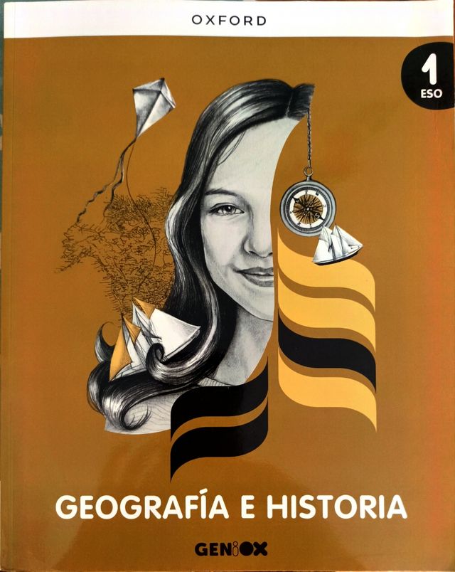 Geografía e Historia 1º ESO. Libro sin estrenar.