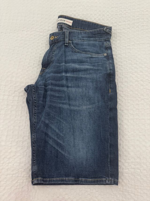 Shorts vaqueros Guess azul hombre