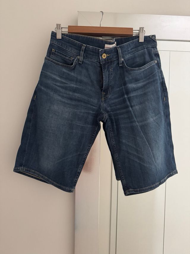 Shorts vaqueros Guess azul hombre
