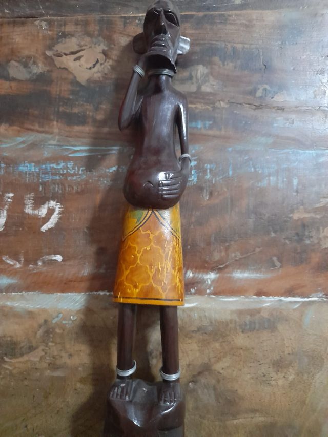 Statua legno africana
