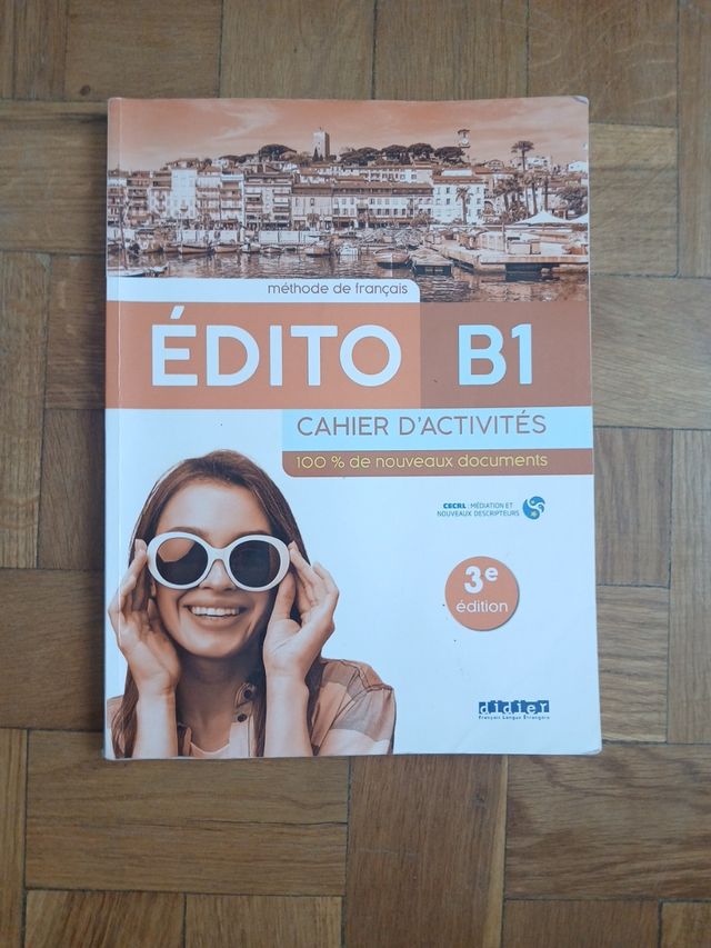 EDITO B1 CAHIER D'EXERCICES