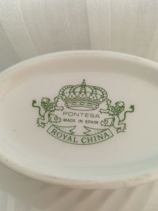 Salsera Pontesa porcelana azul-blanco