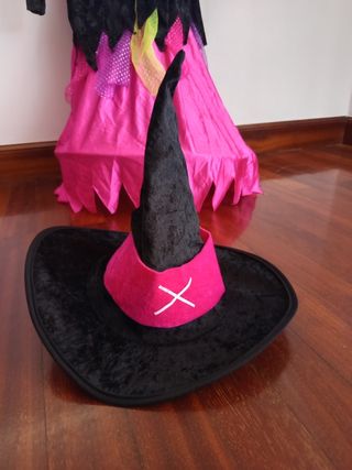 Disfraz Bruja niña - Talla L de niño