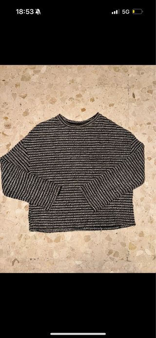 Jersey rayas blanco-negro