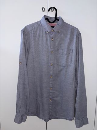 Camisa azul - manga larga