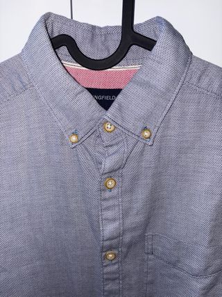 Camisa azul - manga larga