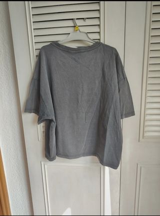 Camiseta Zara Gris