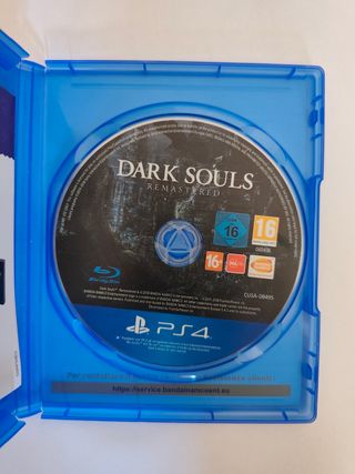 Juego ps4 Dark Souls