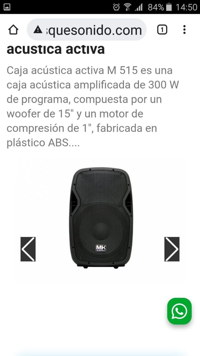Altavoz MK - Portátil