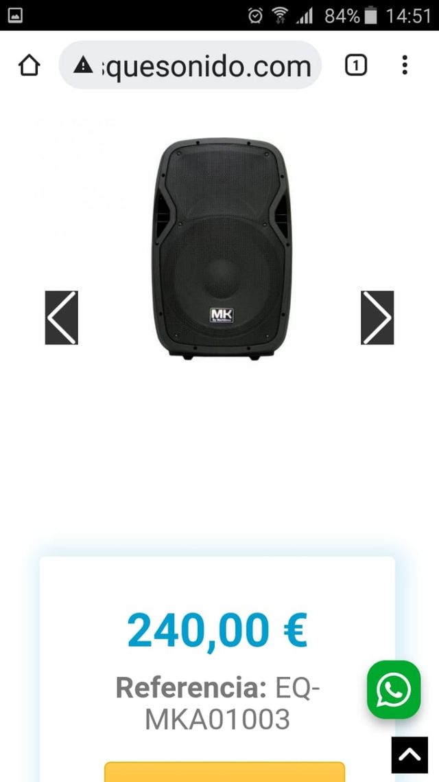 Altavoz MK - Portátil