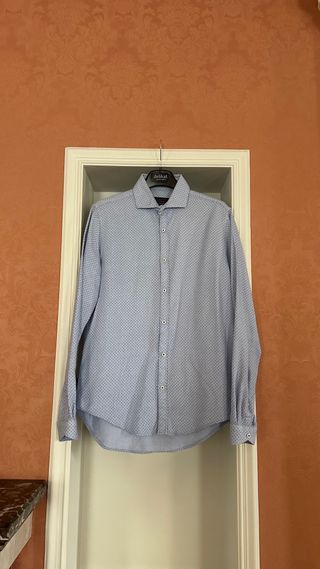 Camisa Zara azul talla M