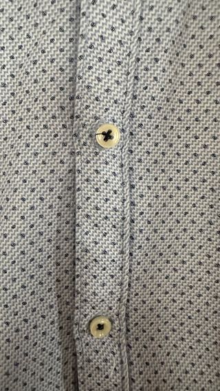 Camisa Zara azul talla M