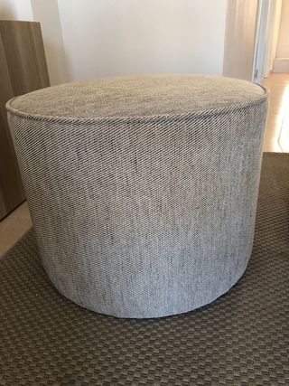 Puff IKEA redondo 