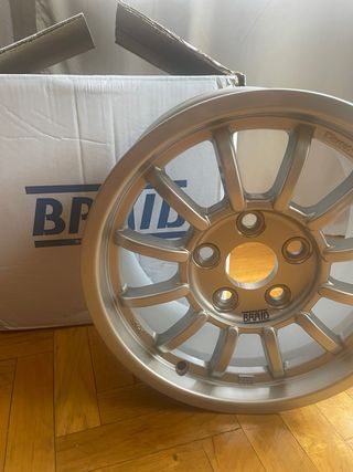 Llantas Braid 13" nuevas