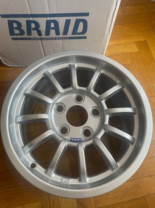 Llantas Braid 13" nuevas