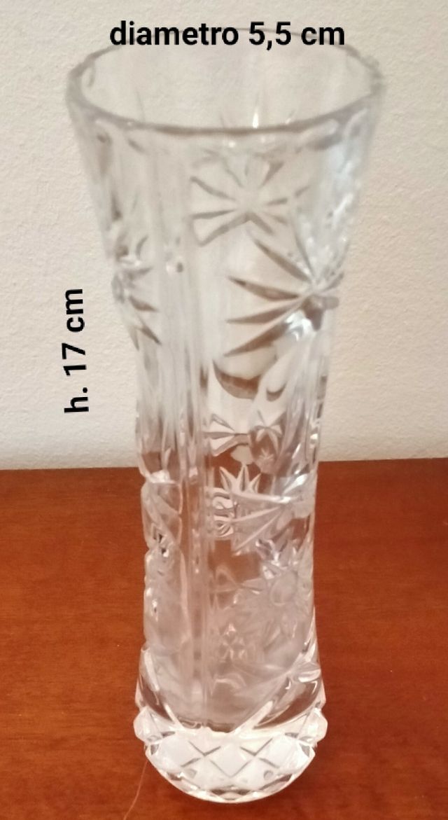 Vaso Cristallo Vintage 17cm