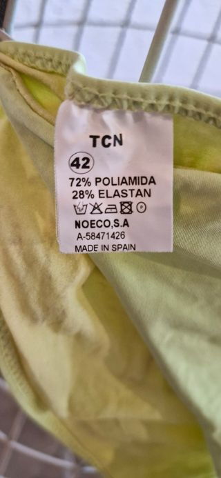 Bikini TCN amarillo - Talla M