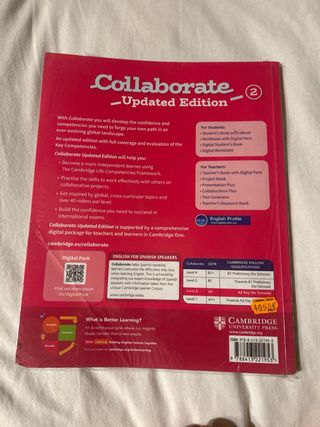 Collaborate 2 (Inglés): Libro Estudiante