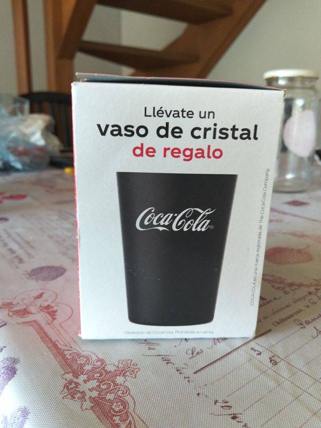 Vaso Coca-Cola rojo