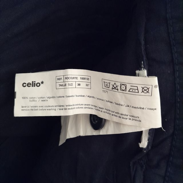 Bermuda CELIO blu tg 44