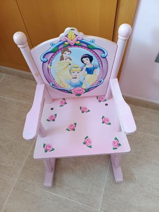 Silla mecedora princesas Disney