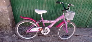 Bicicleta niña 16" rosa
