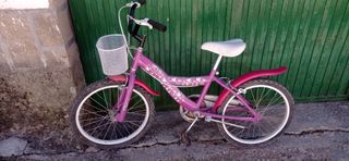 Bicicleta niña 16" rosa