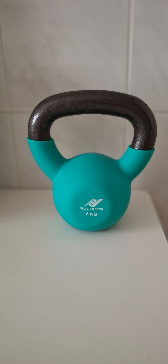 Kettlebell 6kg - Marca Rucanor nueva