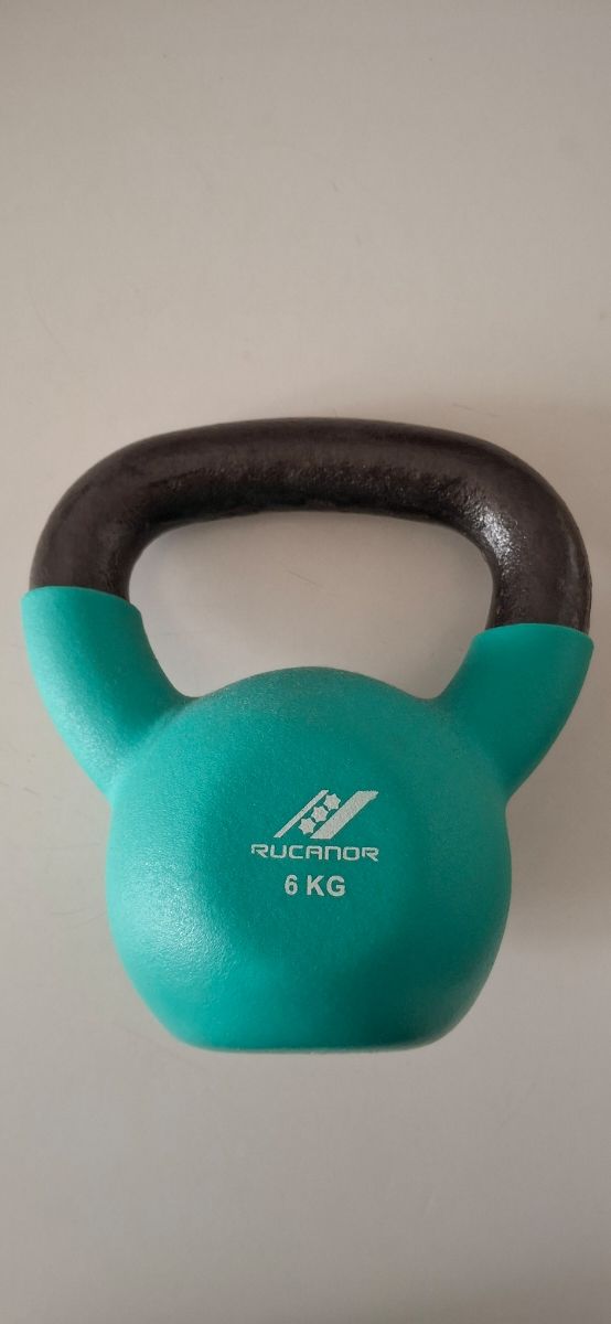 Kettlebell 6kg - Marca Rucanor nueva
