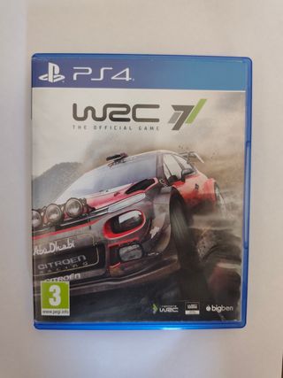 Juego ps4 WRC 7
