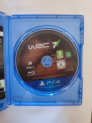 Juego ps4 WRC 7