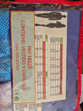 Disfraz Chulapa niña 6 años