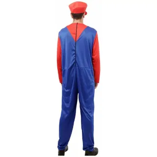 Disfraz Super Mario Bros Fontanero Adulto S-M-L-XL