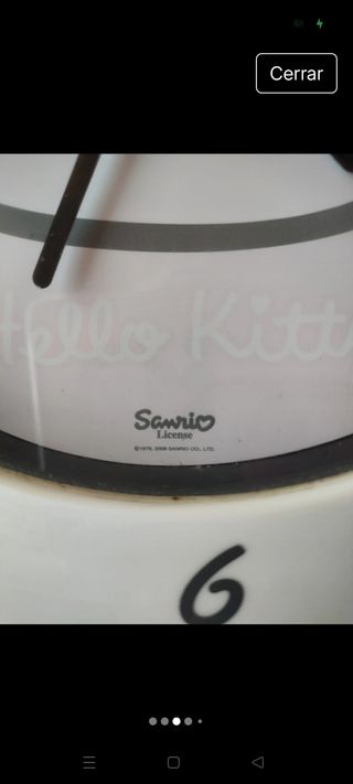 Reloj Hello Kitty - Rosa y Blanco