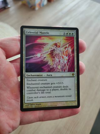 Mtg Celestial Mantle Foil