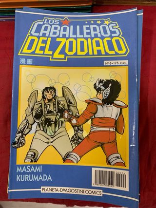 29 comics de Los Caballeros del Zodiaco