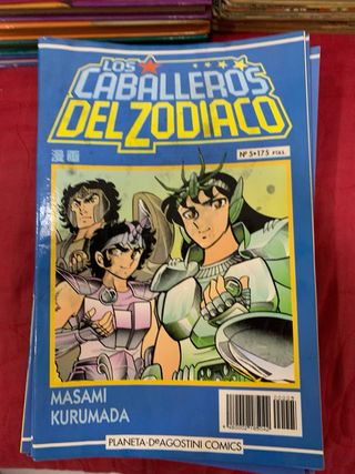 29 comics de Los Caballeros del Zodiaco