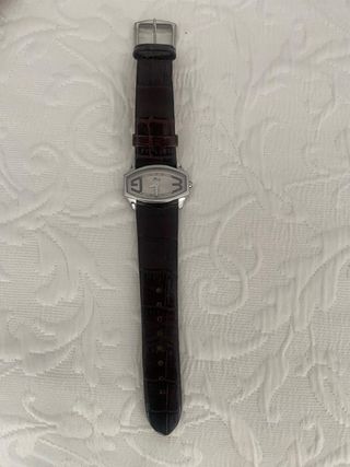 Reloj Lotus marrón y plata