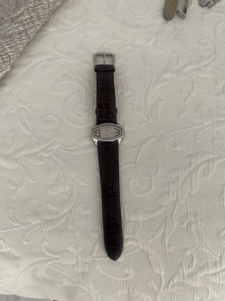 Reloj Lotus marrón y plata